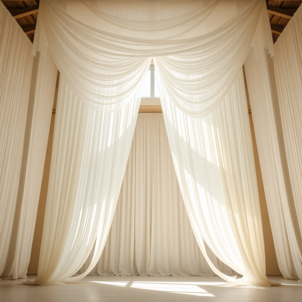 Custom-Made Curtains, Roller Blinds and Shutters (Manual and Motorised)
