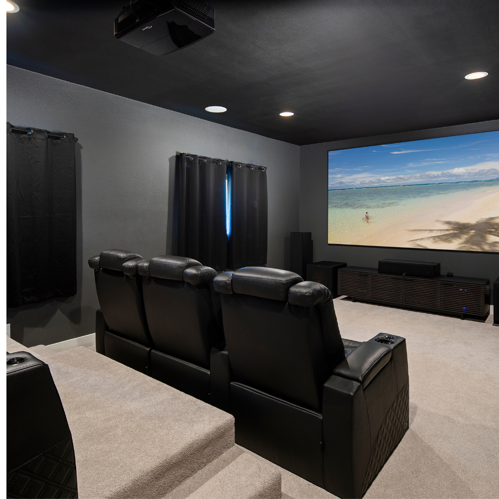 Cinema Recliner with Consoles