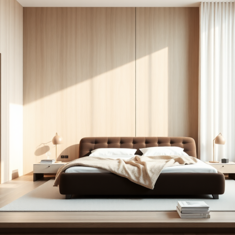 Custom-Made Beds, Bed Heads and Matching Pet Floor Pillows