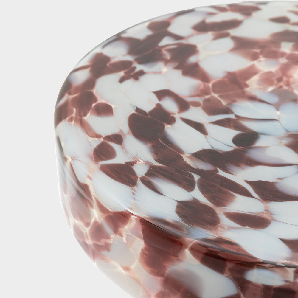 Isla Leopard Marble Side Table