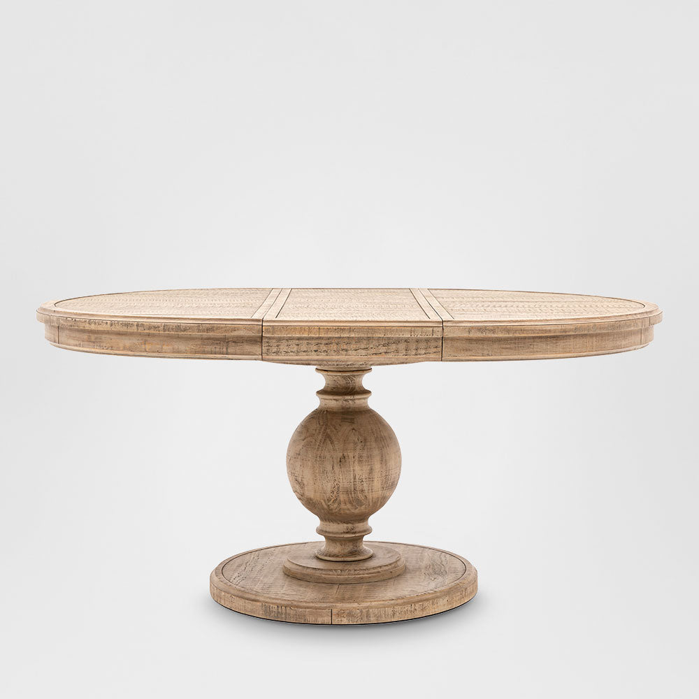 Aspen Rnd Ext Dining Table 120/160x120x75cm