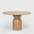Ovolo Dining Table Round Natural 120cm