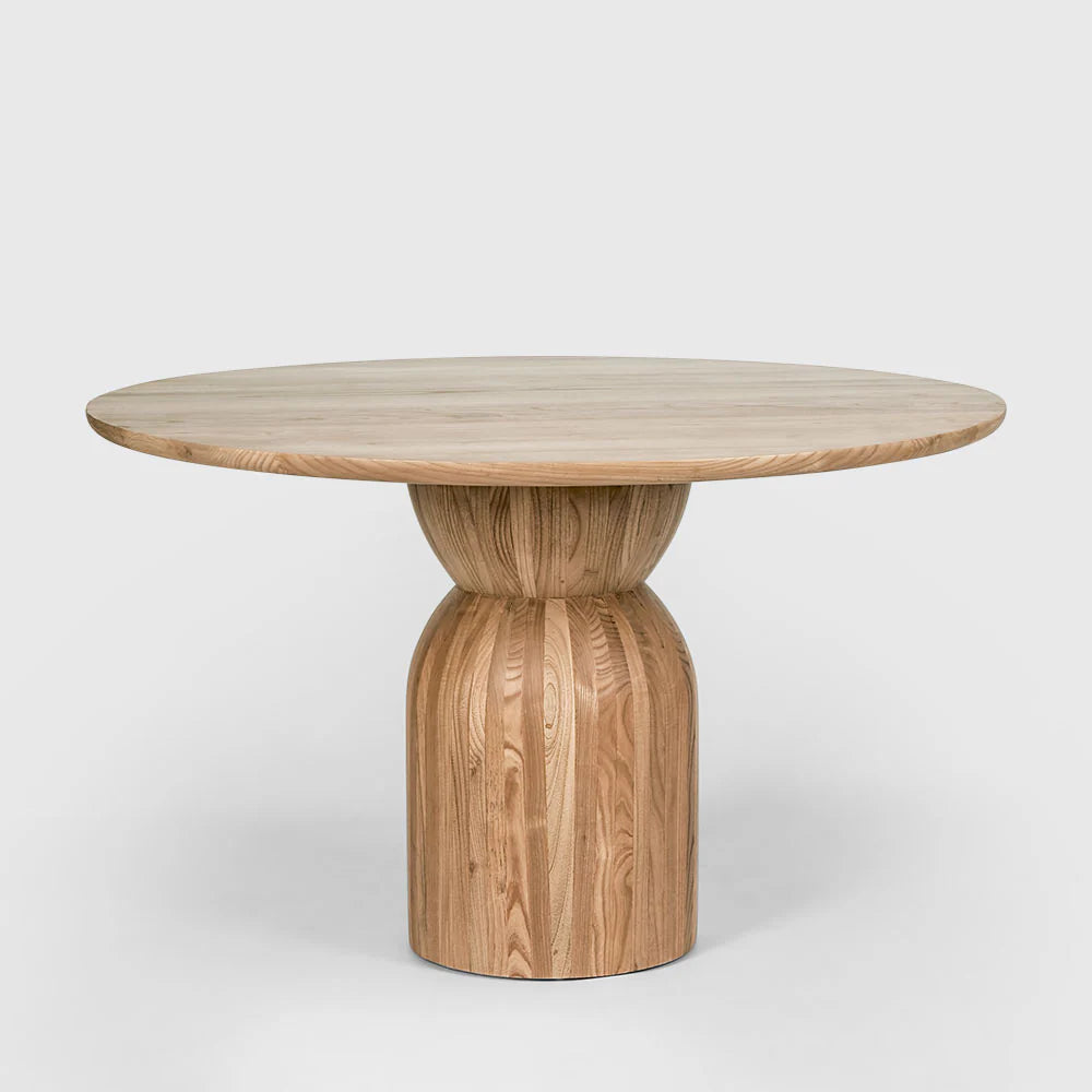 Ovolo Dining Table Round Natural 120cm