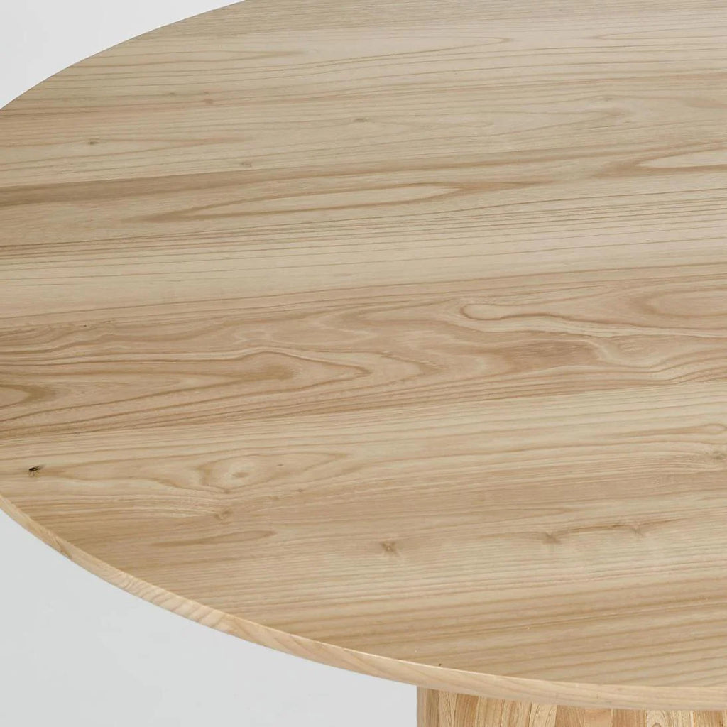 Ovolo Dining Table Round Natural 120cm