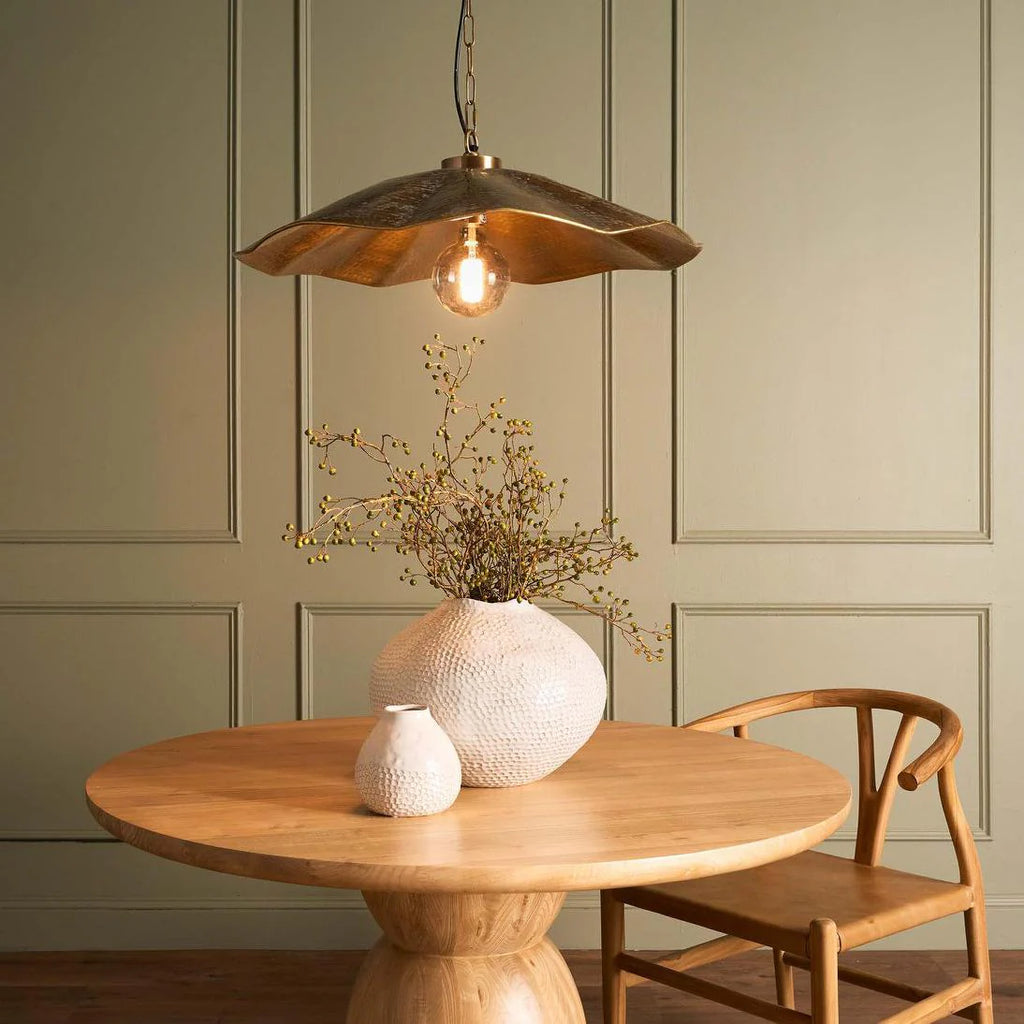 Ovolo Dining Table Round Natural 120cm