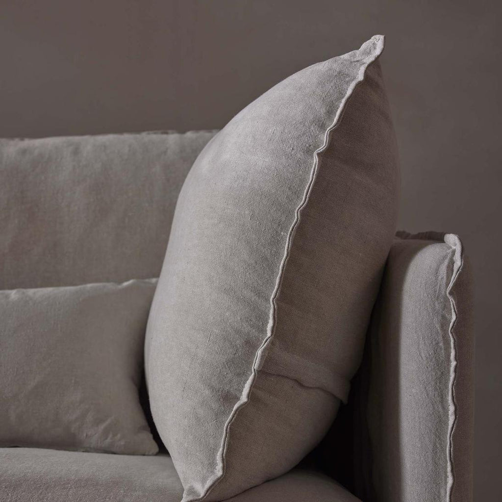 Aberdeen 2str Right Arm Sofa Base With Cover Natural
