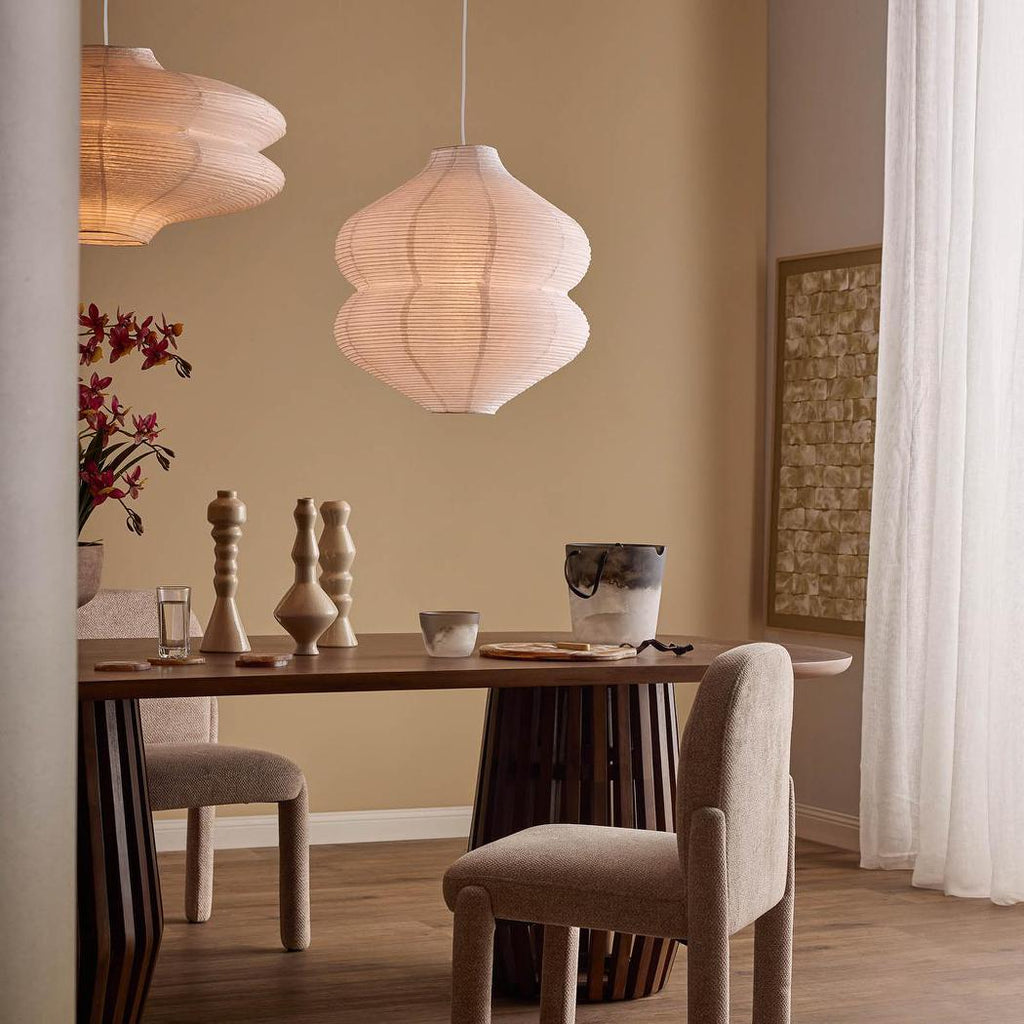 Bell Dining Table Dark Walnut 240cm