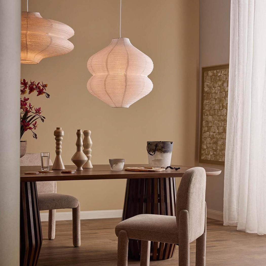 Bell Dining Table Dark Walnut 240cm