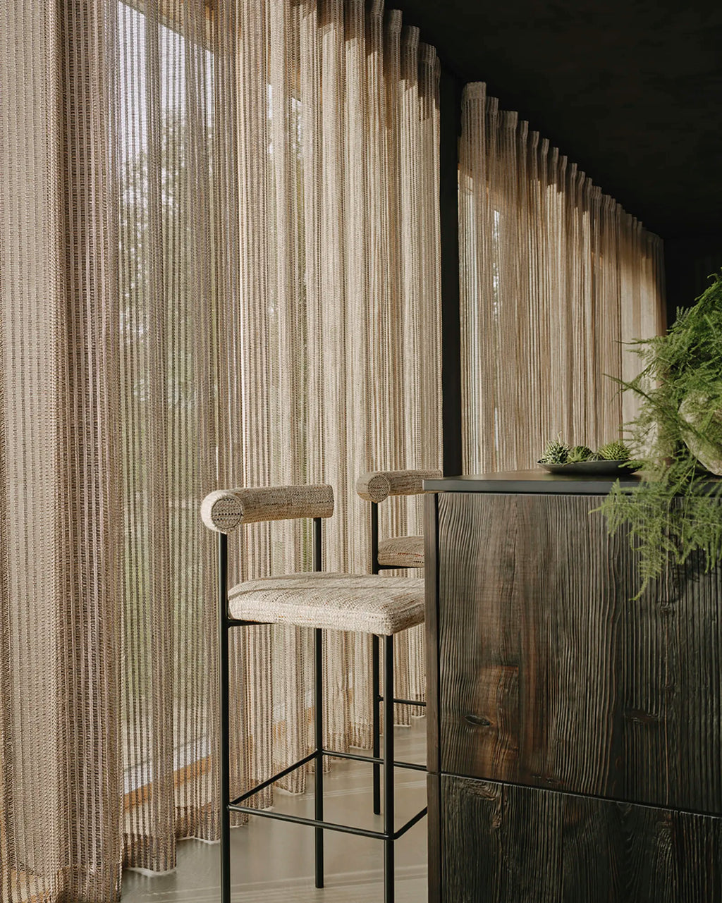 Custom Curtains and Tracking