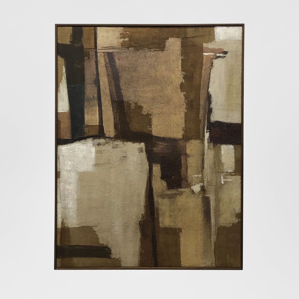Geom Canvas Wall Art 90x120cm