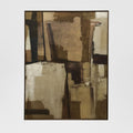 Geom Canvas Wall Art 90x120cm