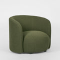 Paros Arm Chair Olive Boucle