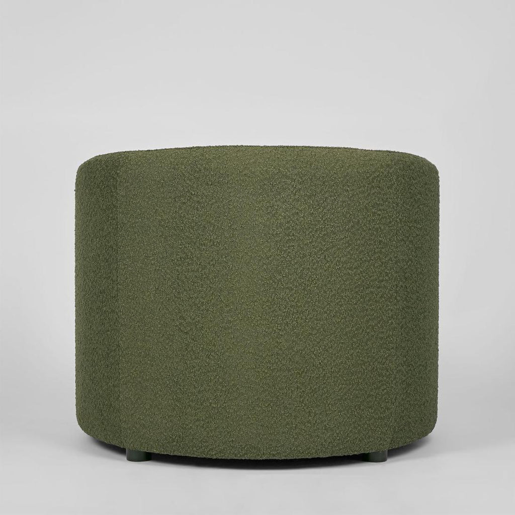 Paros Arm Chair Olive Boucle