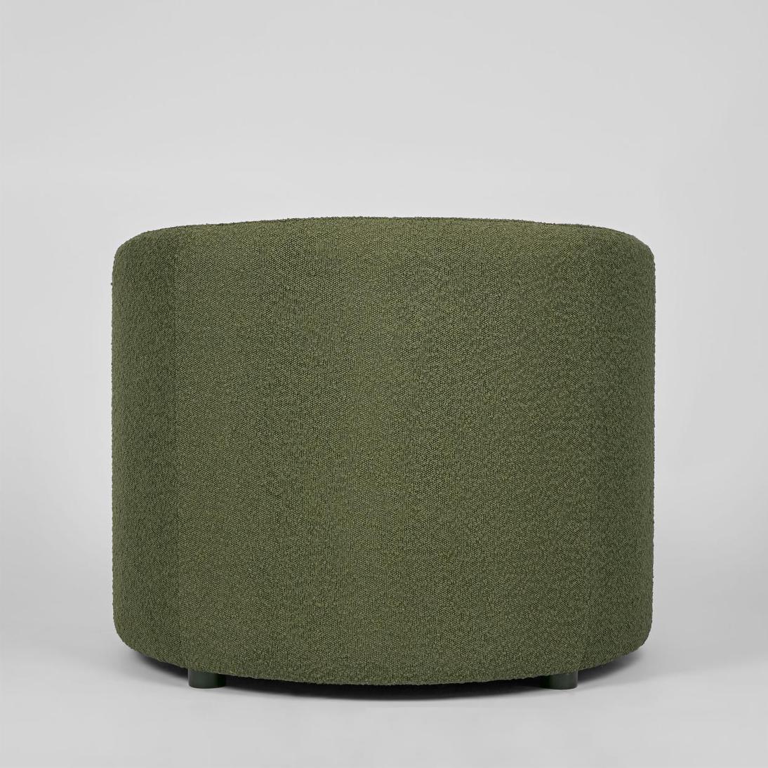 Paros Arm Chair Olive Boucle