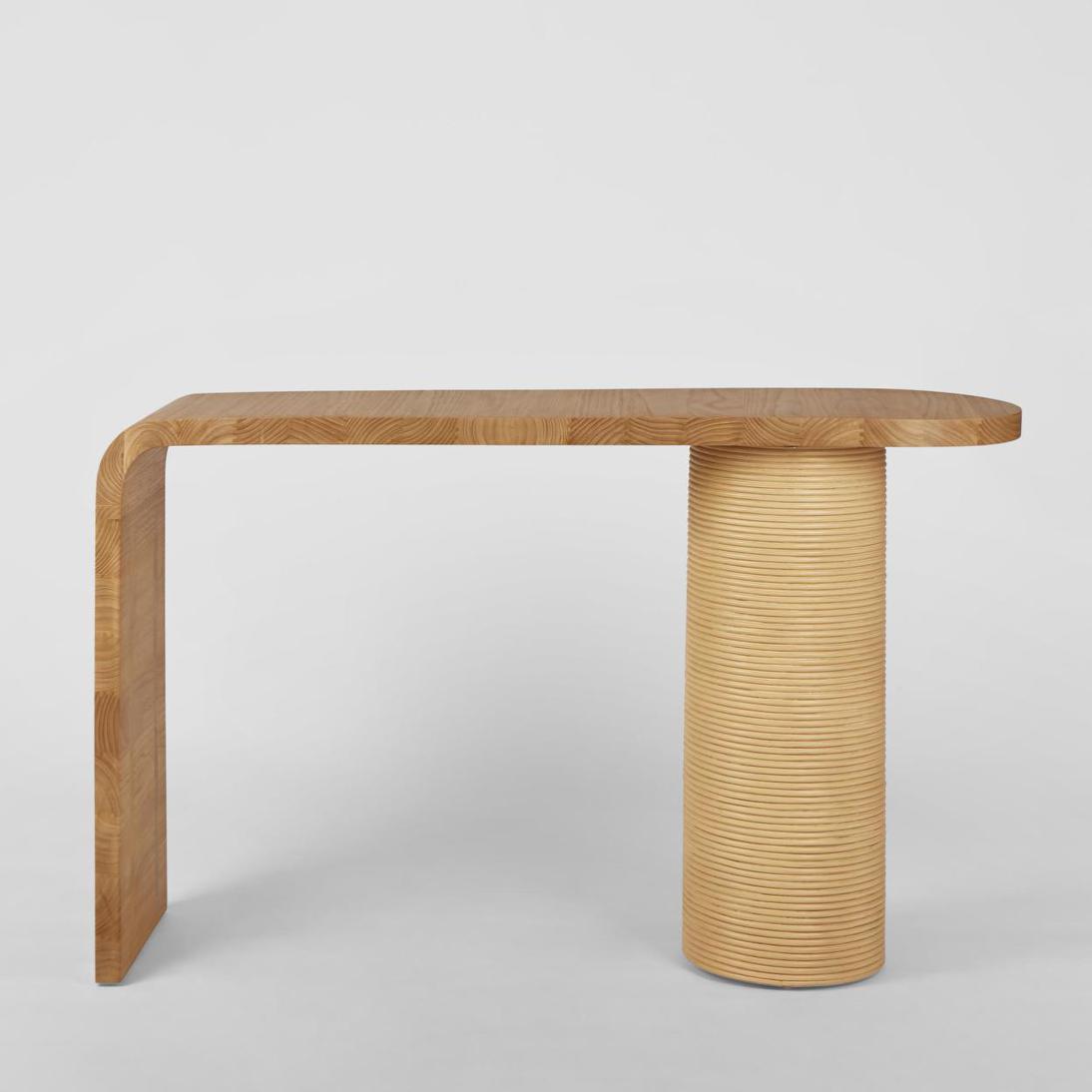 Lune Console Table Natural