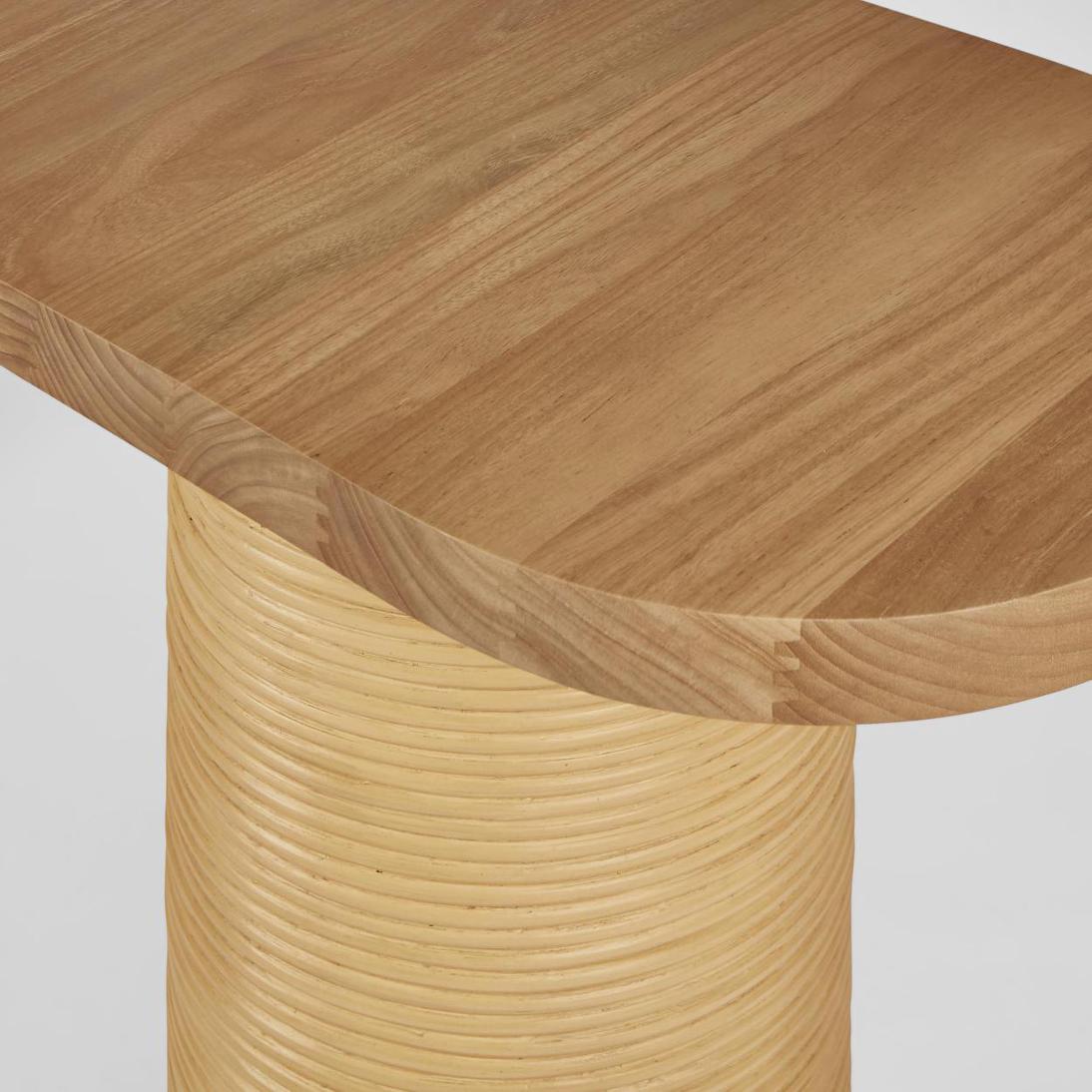 Lune Console Table Natural