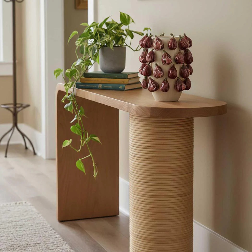 Lune Console Table Natural
