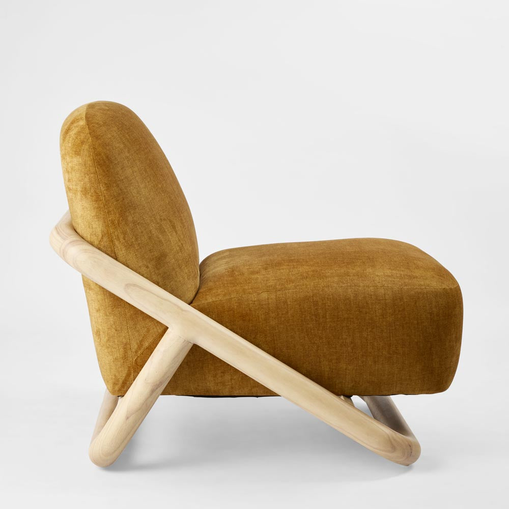 Ramsey Accent Arm Chair Mustard