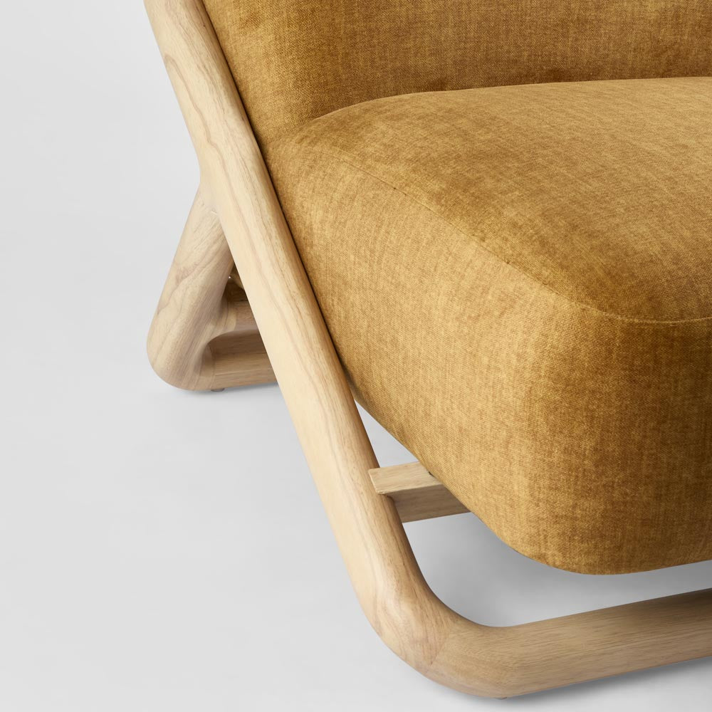 Ramsey Accent Arm Chair Mustard