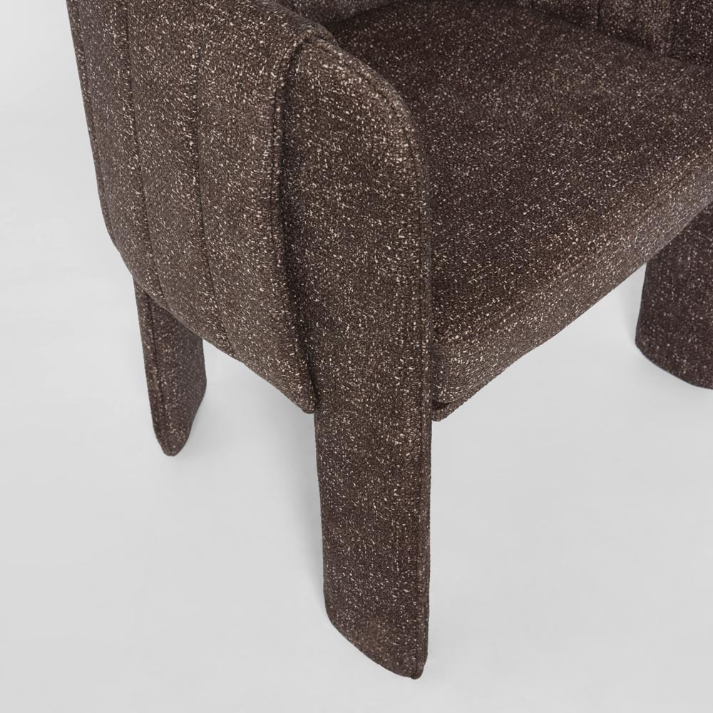Caden Dining Chair with arms Cocoa