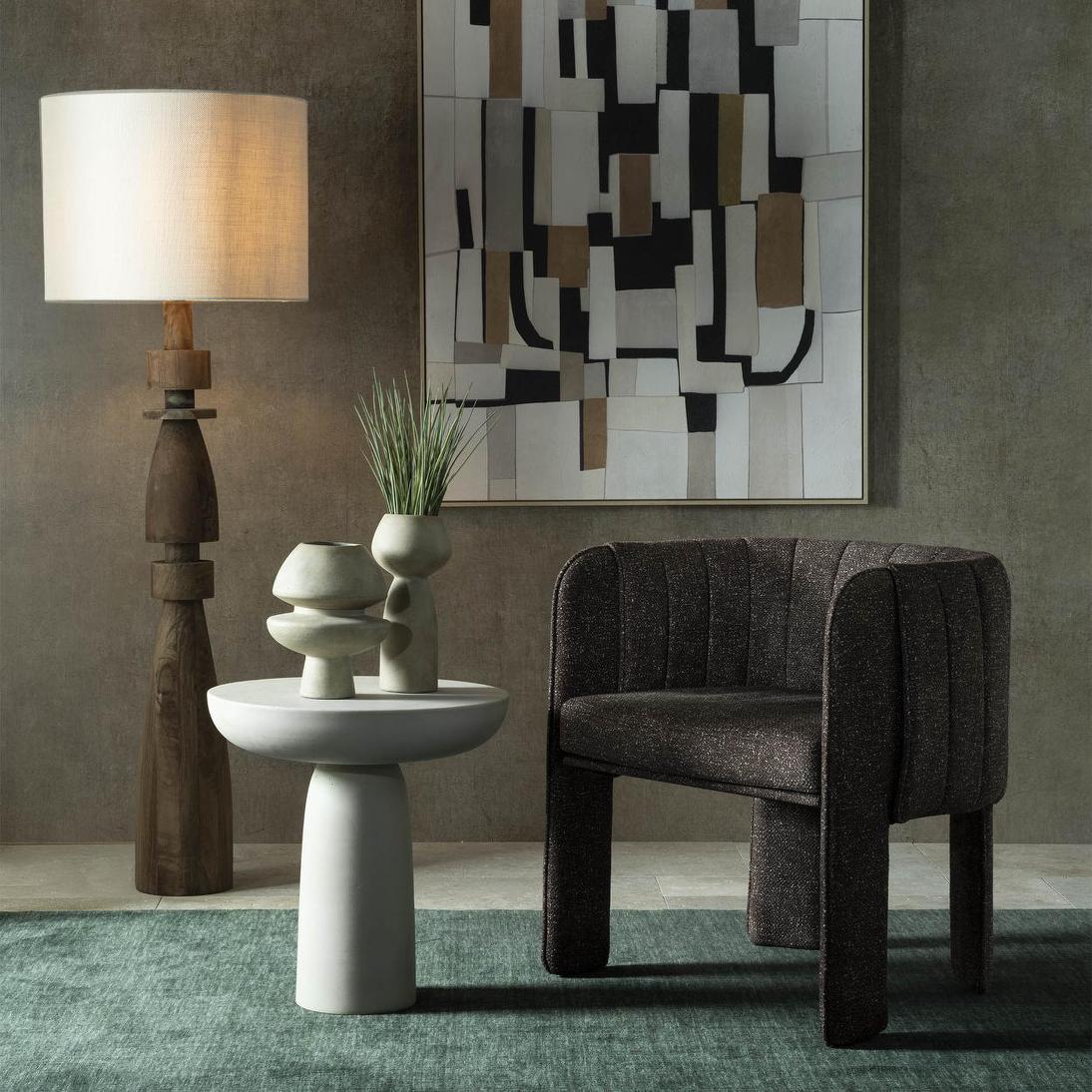 Caden Dining Chair with arms Cocoa