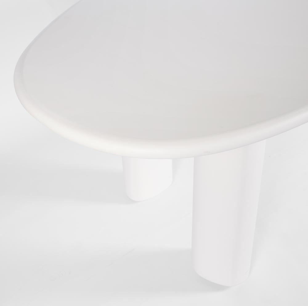 Oslo Dining Table Outdoor White