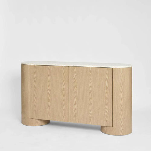 Abbaco Buffet Light Oak & Terrazzo
