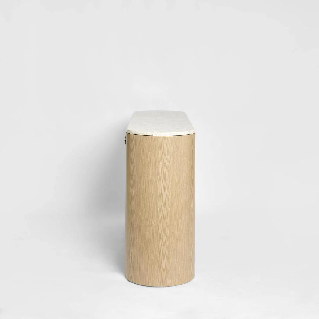 Abbaco Buffet Light Oak & Terrazzo