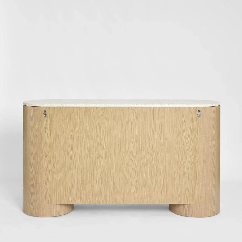 Abbaco Buffet Light Oak & Terrazzo