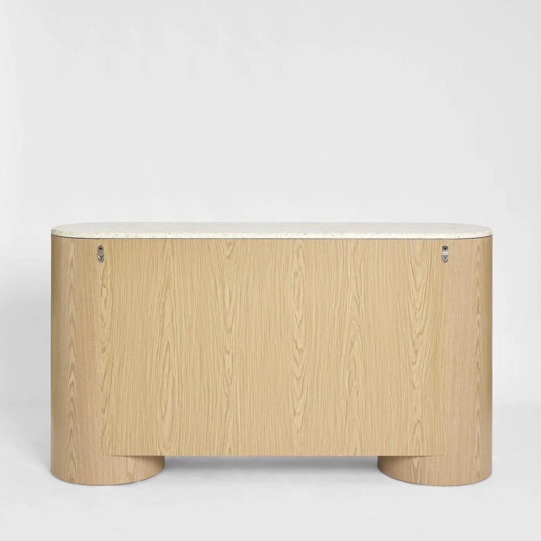 Abbaco Buffet Light Oak & Terrazzo