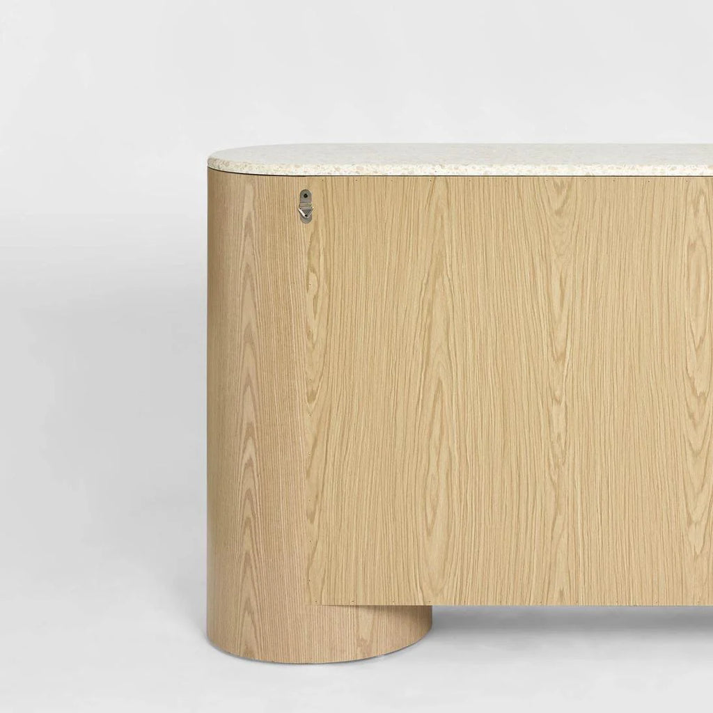 Abbaco Buffet Light Oak & Terrazzo