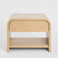 Mina Bedside Light Oak 1 Drawer