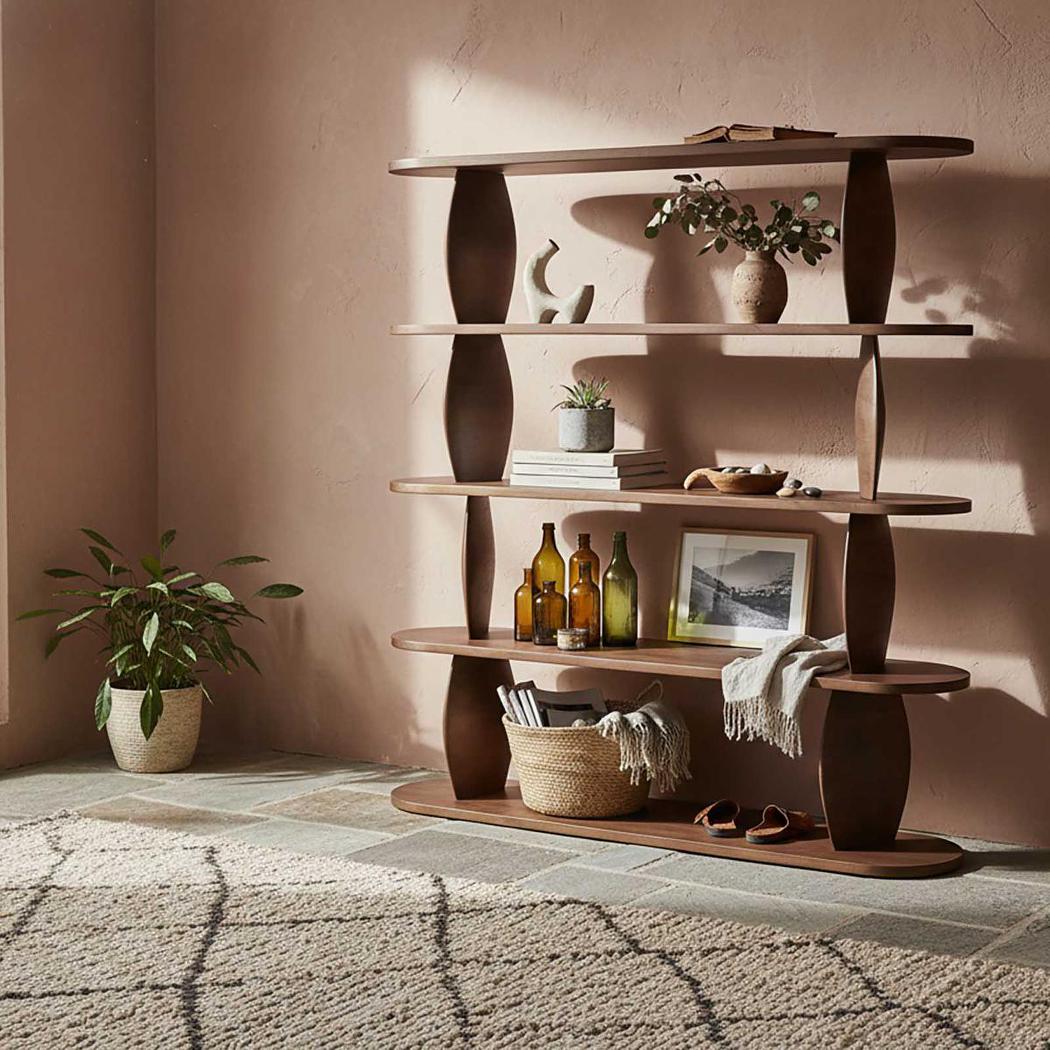 Prado Shelf Dark Walnut