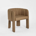 Cyprus Dining Chair with Arms Tan