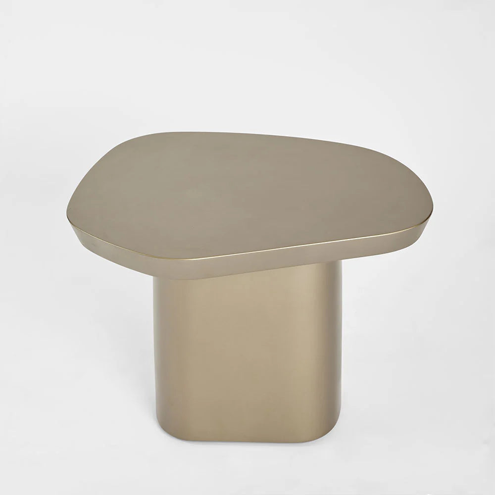 Palo Coffee Table Brushed Nickel