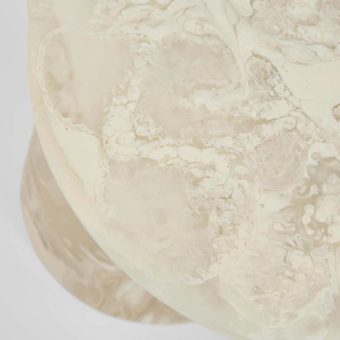Celeste Resin Side Table White