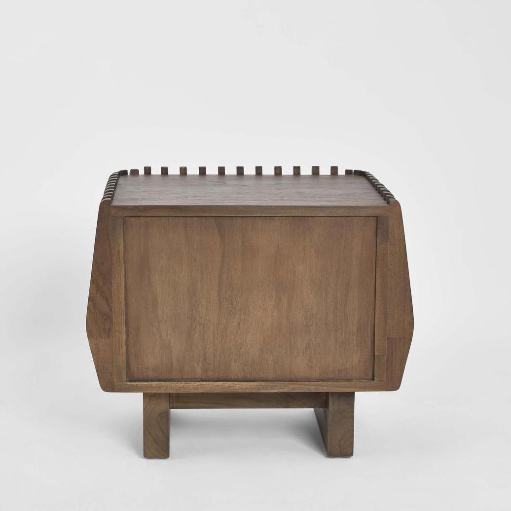 Bow 2 Door Buffet Dark Walnut