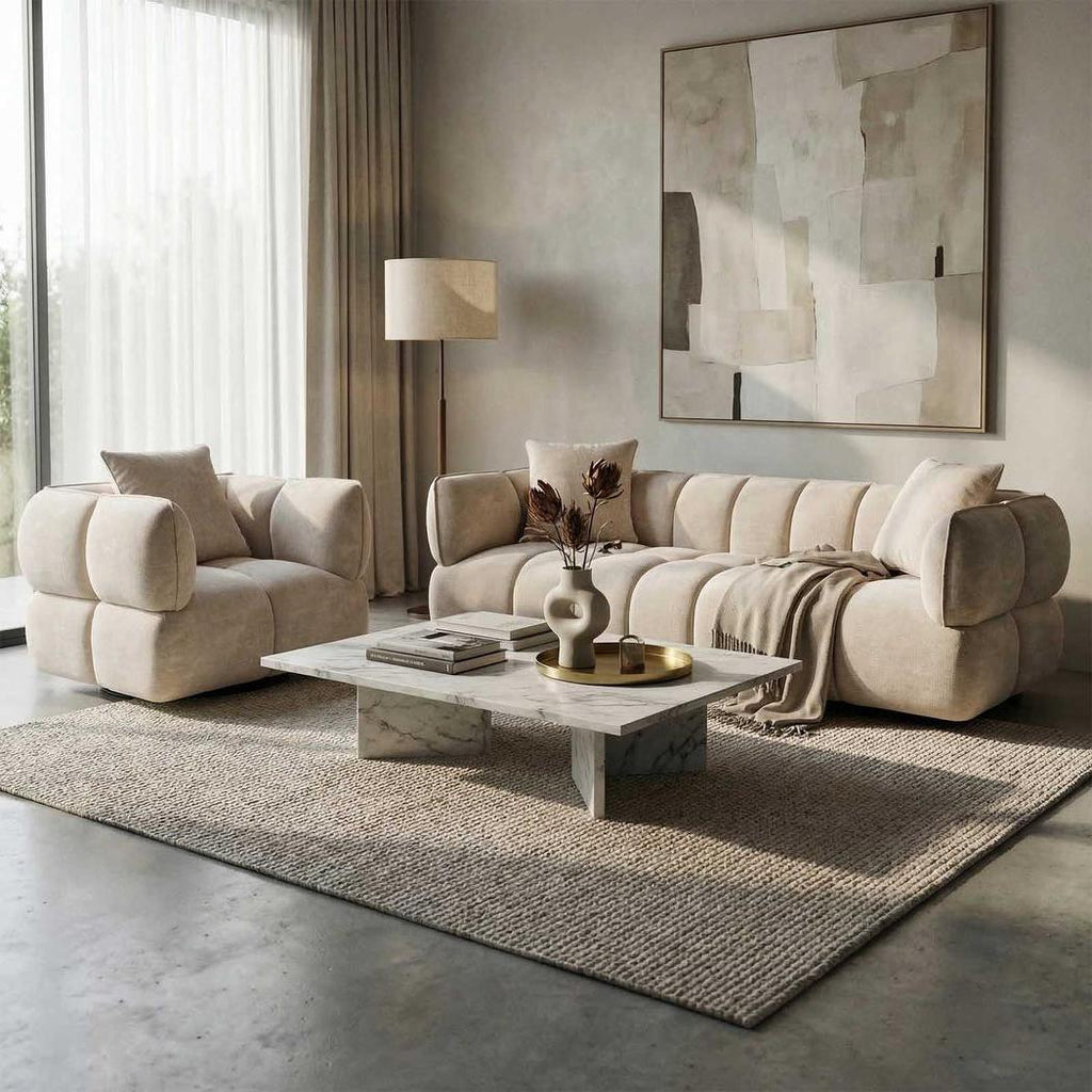 Vera Swivel Armchair Cream