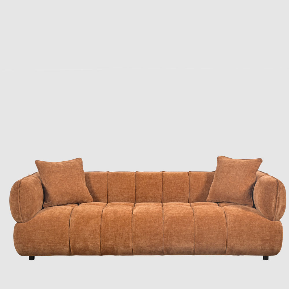Vera 3 Seater Sofa Sienna Brown