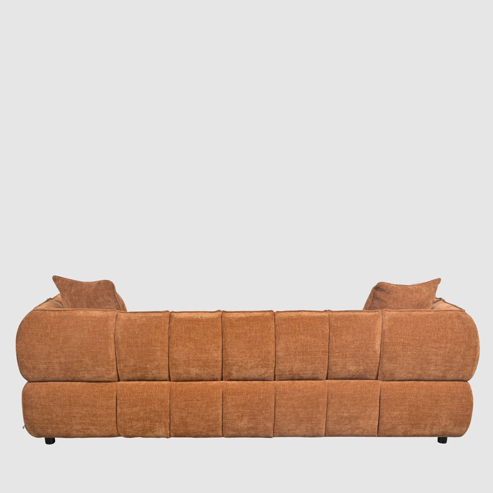 Vera 3 Seater Sofa Sienna Brown