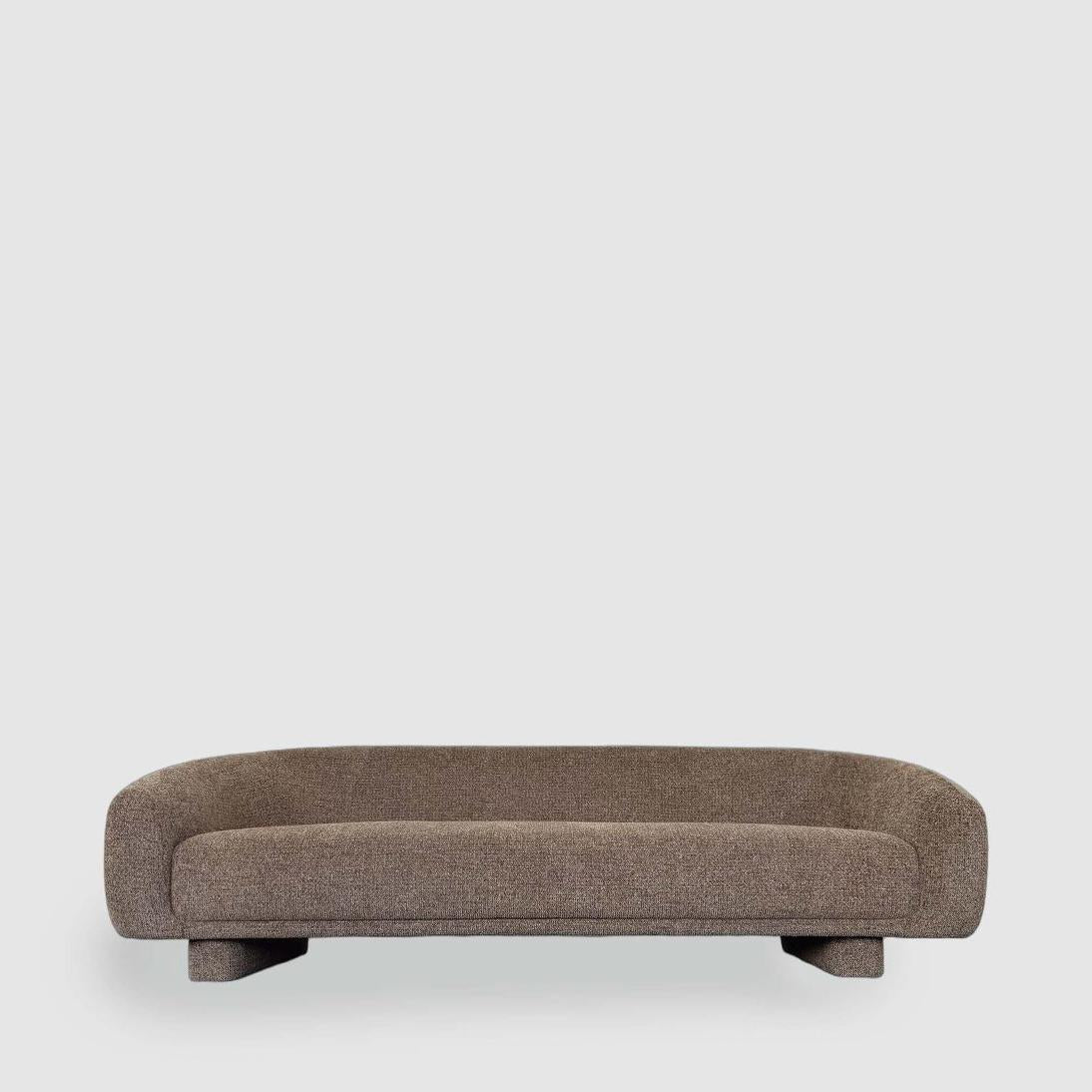 Leone 3 Seater Sofa Brown