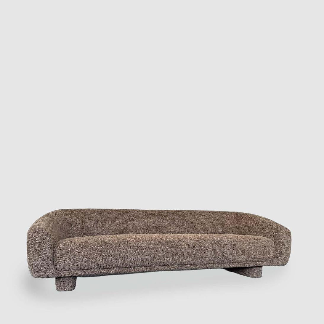 Leone 3 Seater Sofa Brown