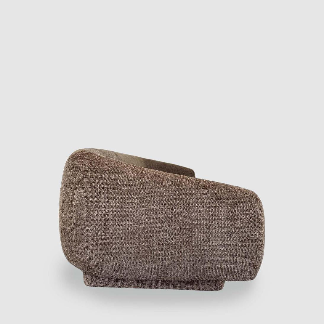 Leone 3 Seater Sofa Brown
