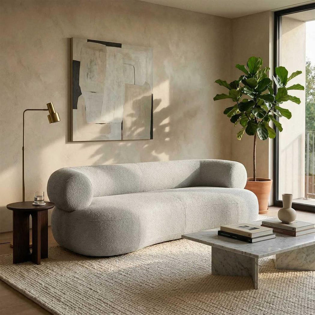 Billow 4 Seater Sofa White