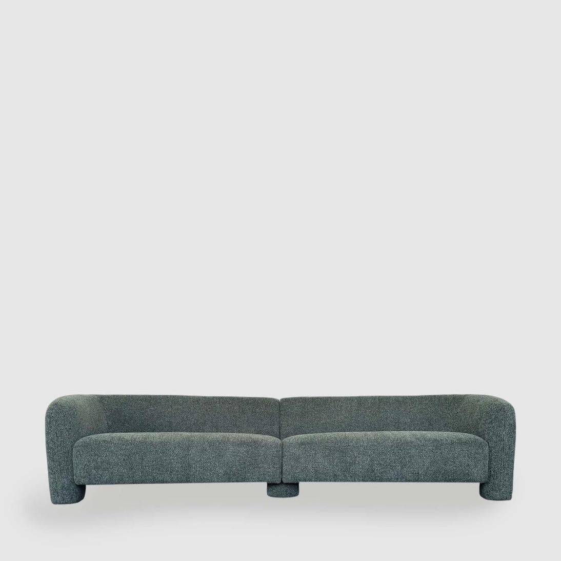 Roma 5 Seater Sofa Green
