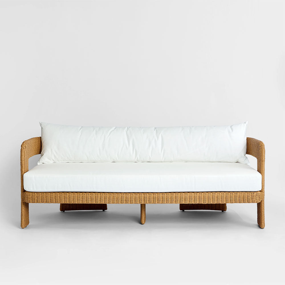 Kairo 3 Seat Sofa Natural Outdoor