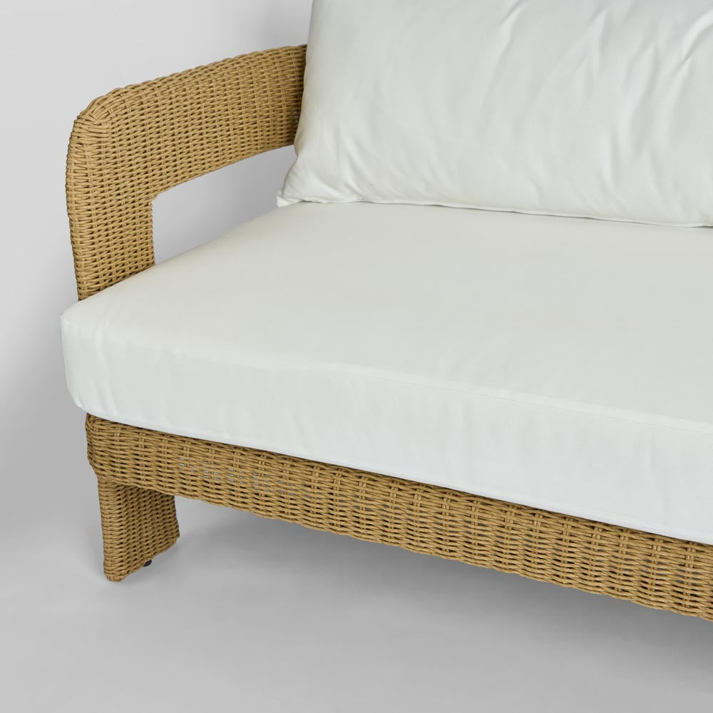 Kairo 3 Seat Sofa Natural Outdoor