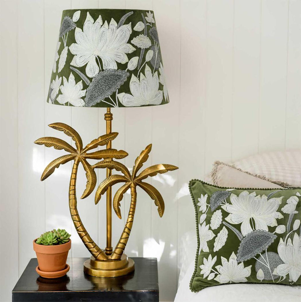 Willow Grove Cushion 40x60cm Green