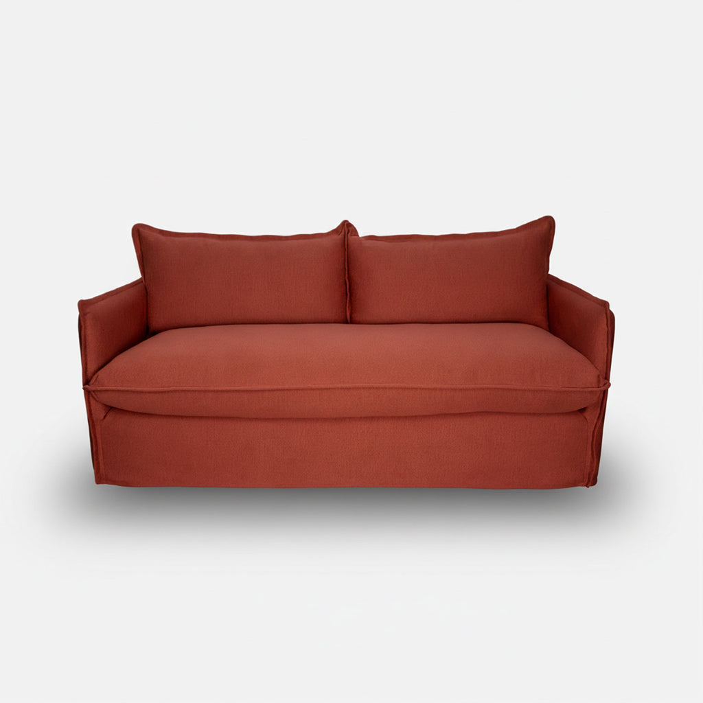 Slip Cover Lounge with Flange Detail