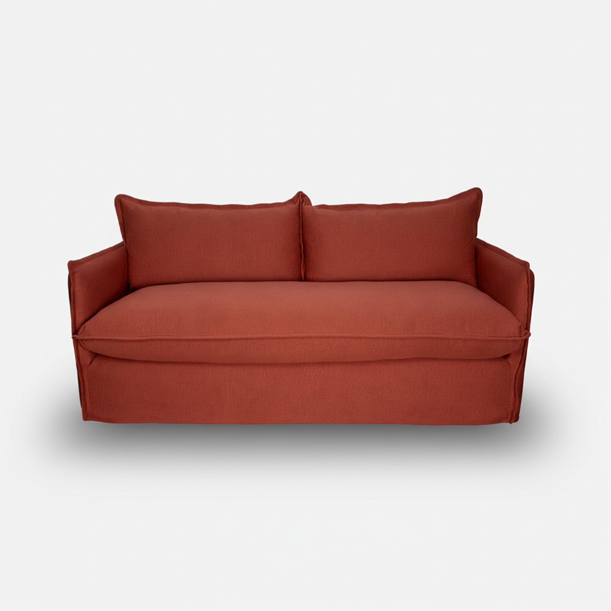Slip Cover Lounge with Flange Detail
